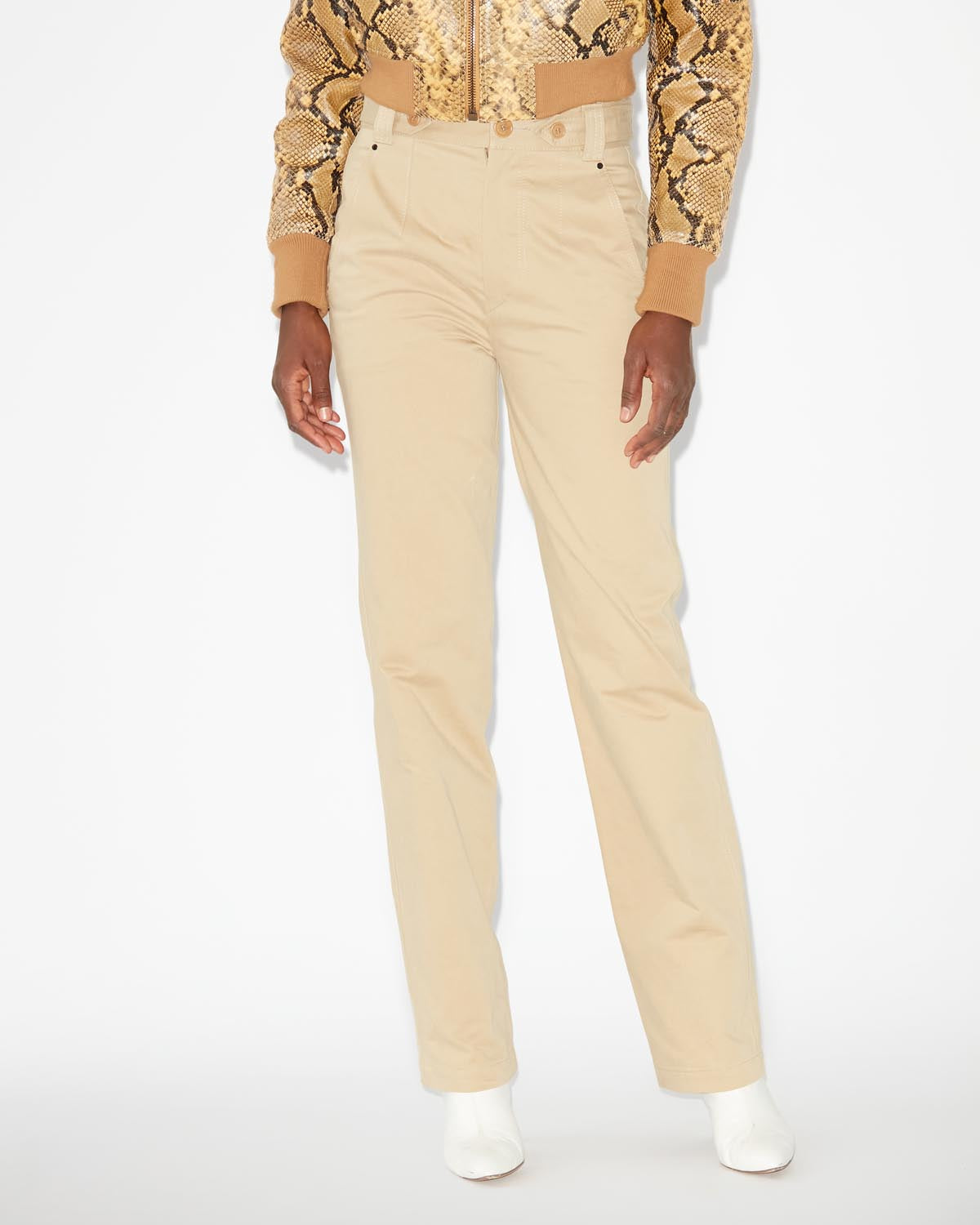 Linali trousers - Beige - Woman - 3