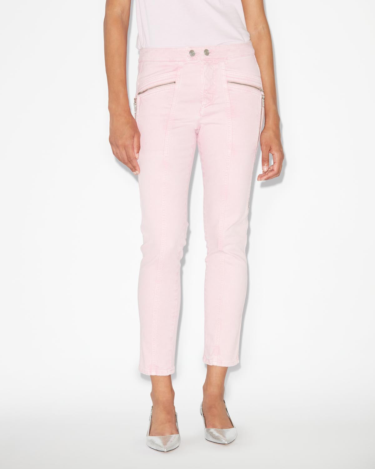 Pantalones prezi Woman Light pink 5
