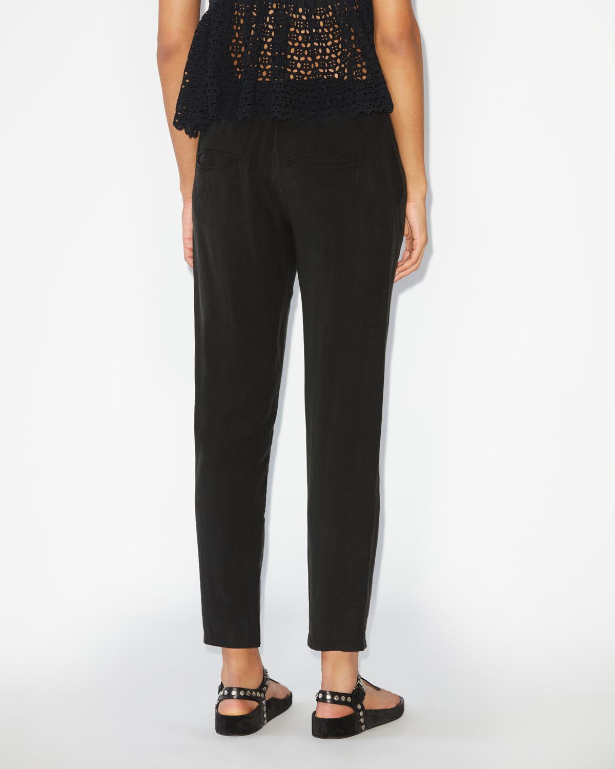 Pantalon fluide berati - Noir - Woman - 4