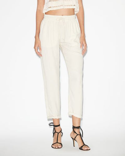 Pantalon fluide berati - Écru - Woman - 3
