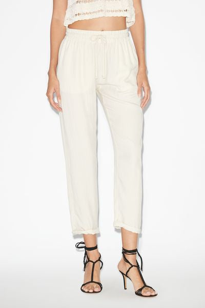 Pantalon fluide berati - Écru - Woman - 4