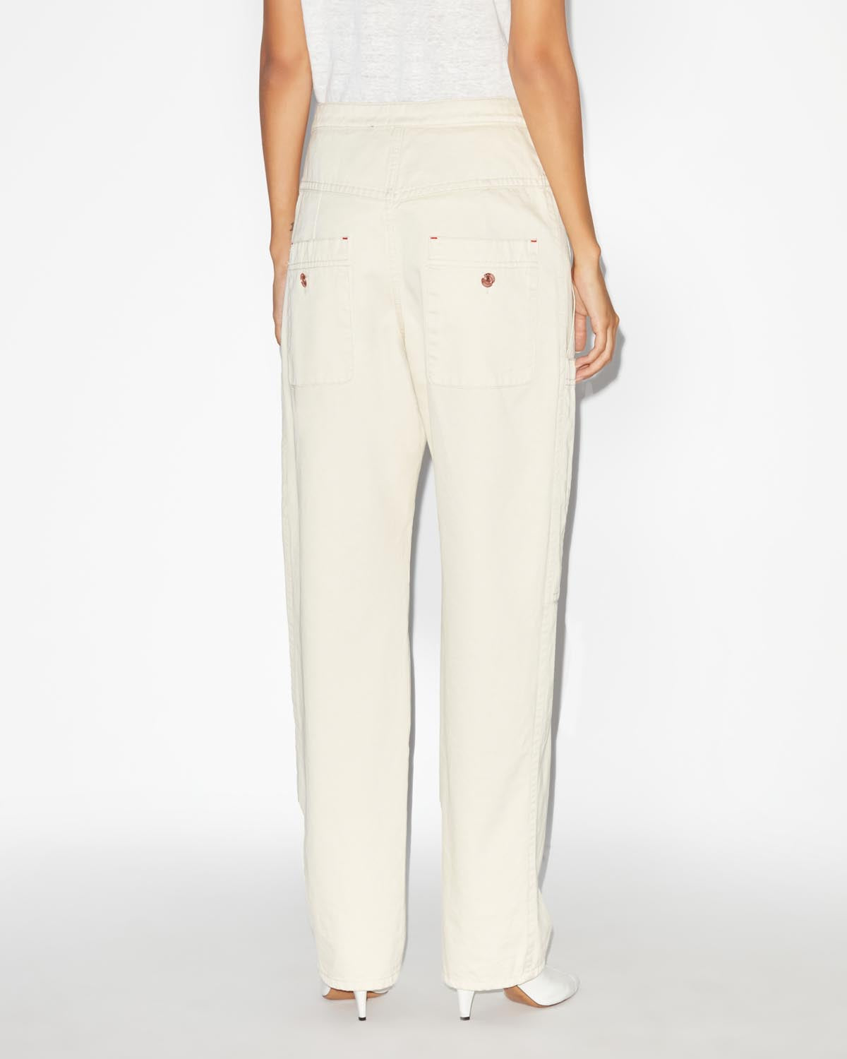 Philna pants - Ecru - Woman - 4