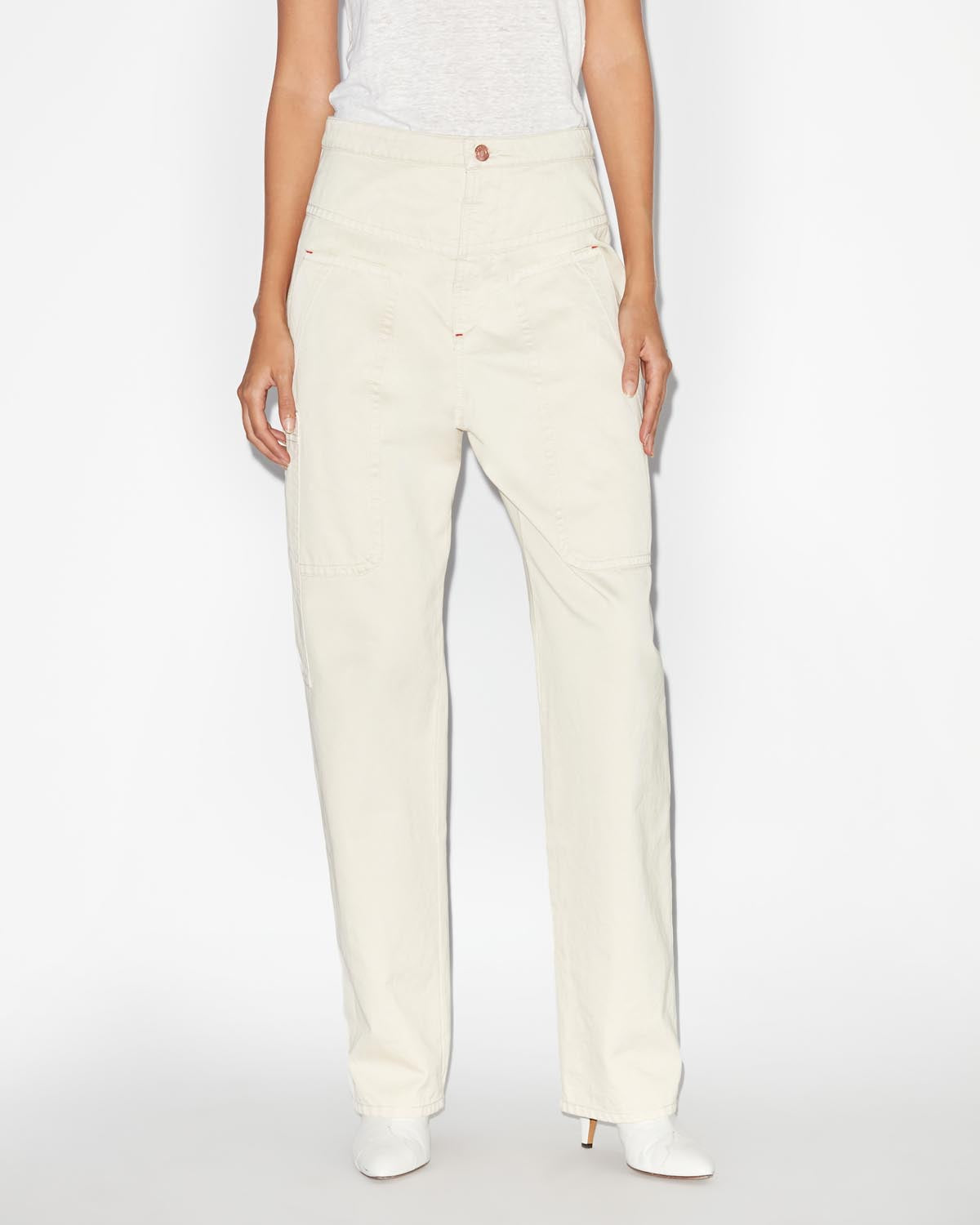 Philna pants - Ecru - Woman - 3