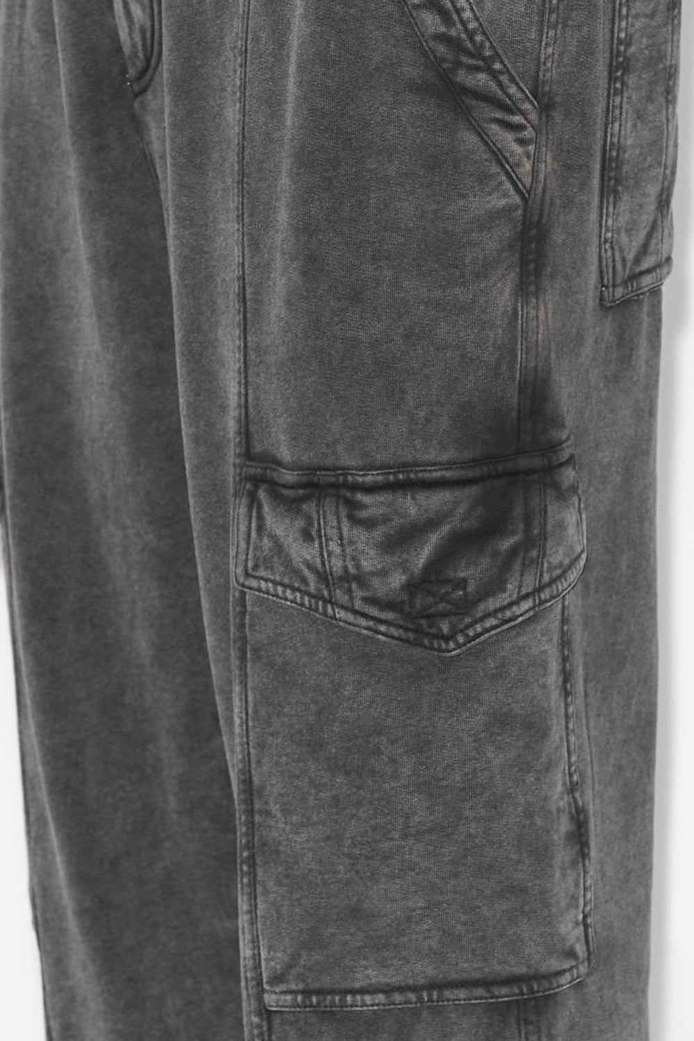 Pantalon pryam - Noir délavé - Man - 3