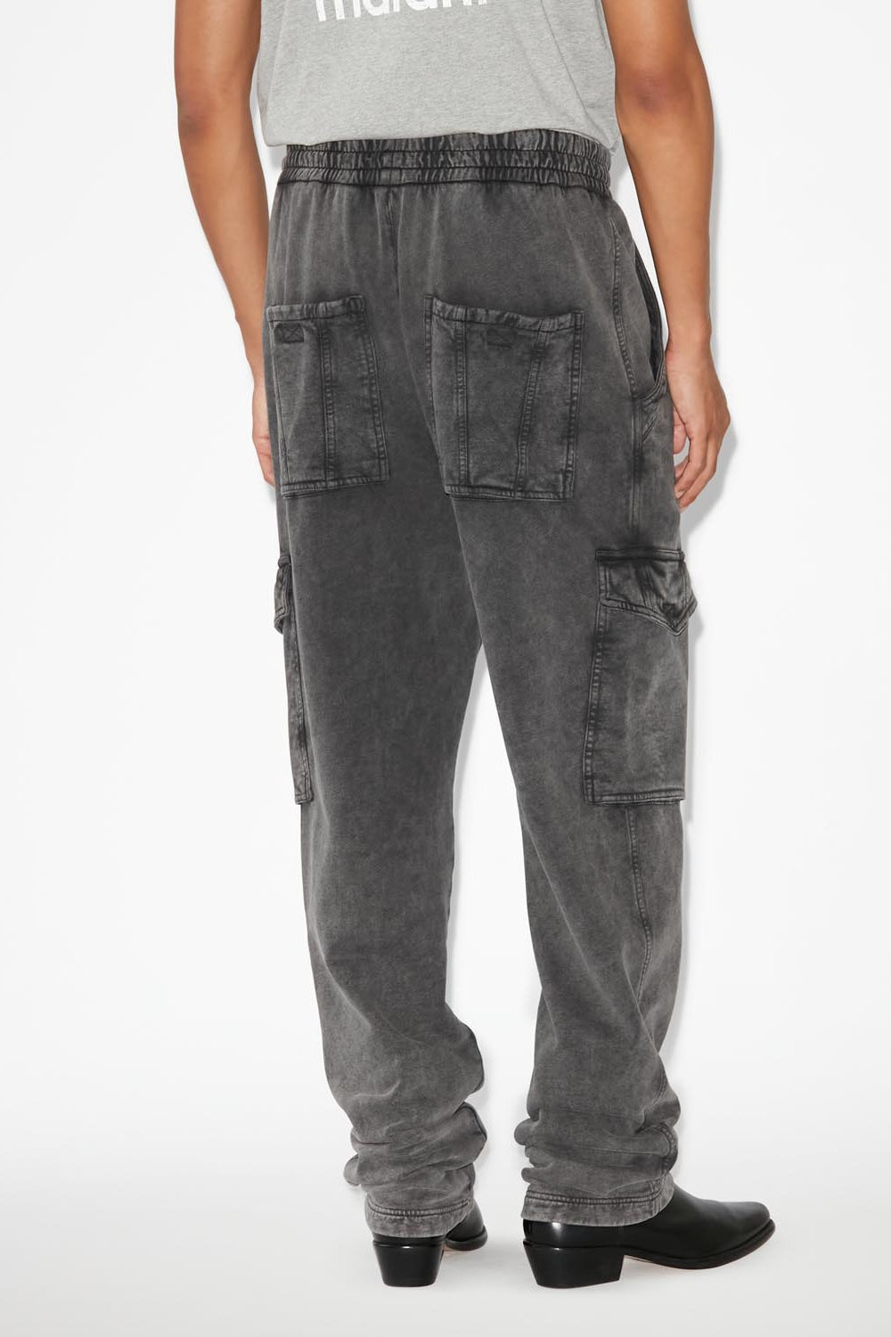 Pantalon pryam - Noir délavé - Man - 5