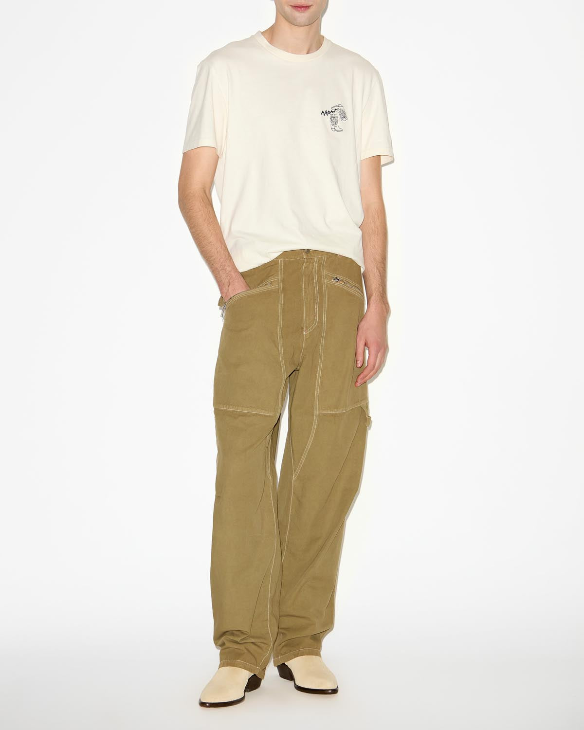 Farker pants - Sahara - Man - 1
