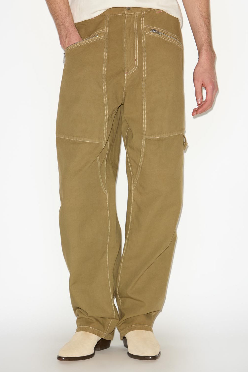 Farker pants - Sahara - Man - 4