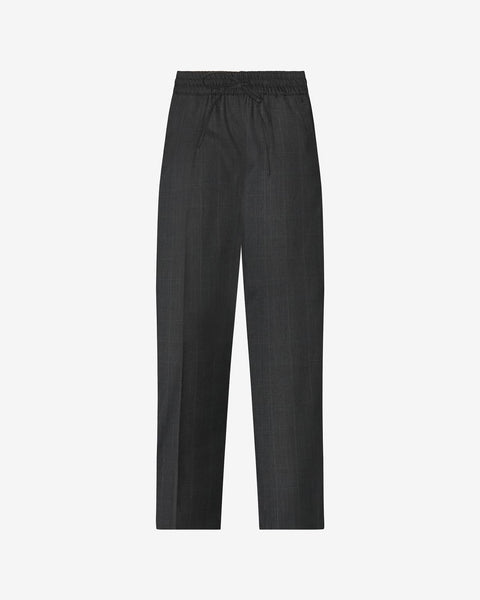 ISABEL MARANT リスカ フリツ ハンツ PA0326FBB1F01I 02AN Liska Pants Woman anthracite | ISABEL MARANT Official online