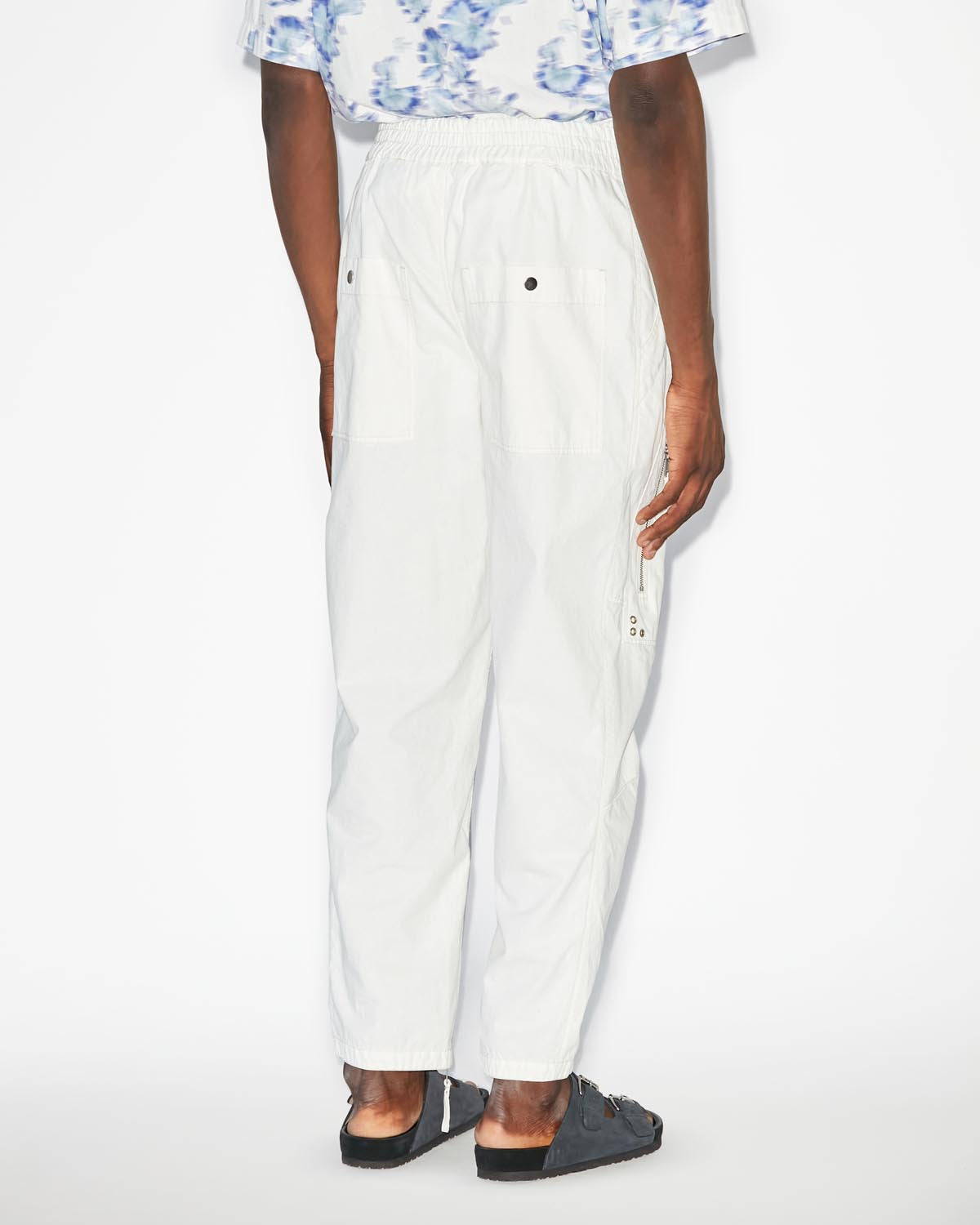 Niels pantaloni - Ecru - Man - 4