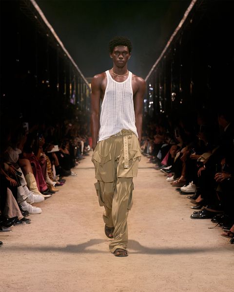 Hadjakim Pants Man khaki | ISABEL MARANT Official online store