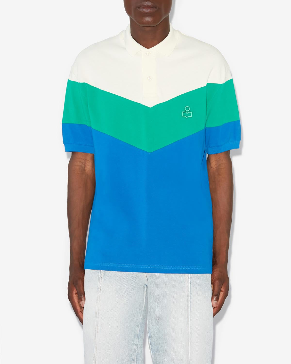 Polo anton - Vert émeraude - Man - 3