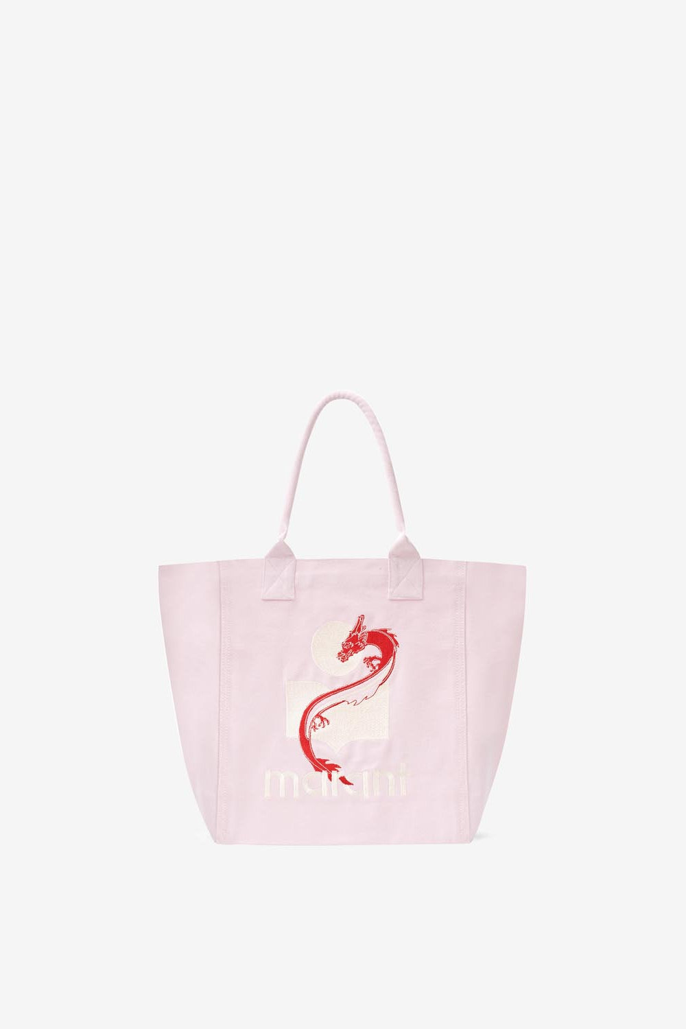 Yenky logo-embroidered small tote bag - Pink - Woman - 1