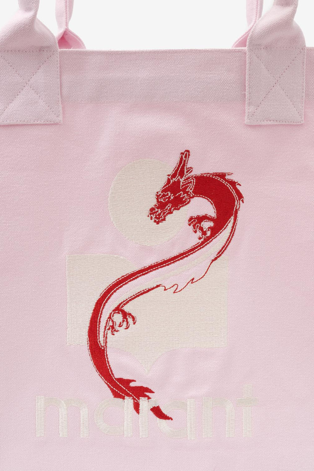 Yenky logo-embroidered small tote bag - Pink - Woman - 3
