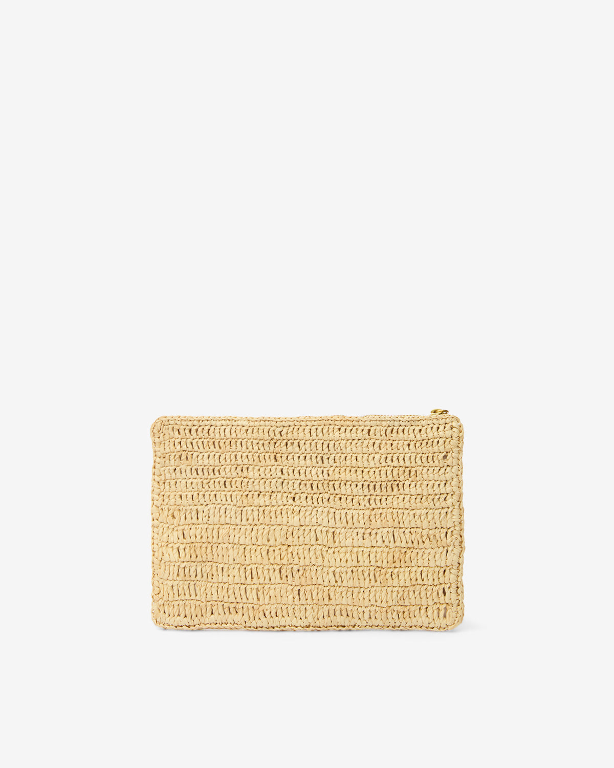 Pochette praia aus raffiabast - Natural/pink - Woman - 2