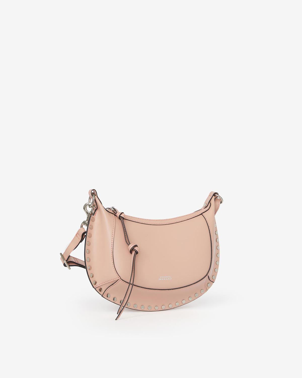 Schultertasche oskan moon aus genarbtem leder - Nude - Woman - 3