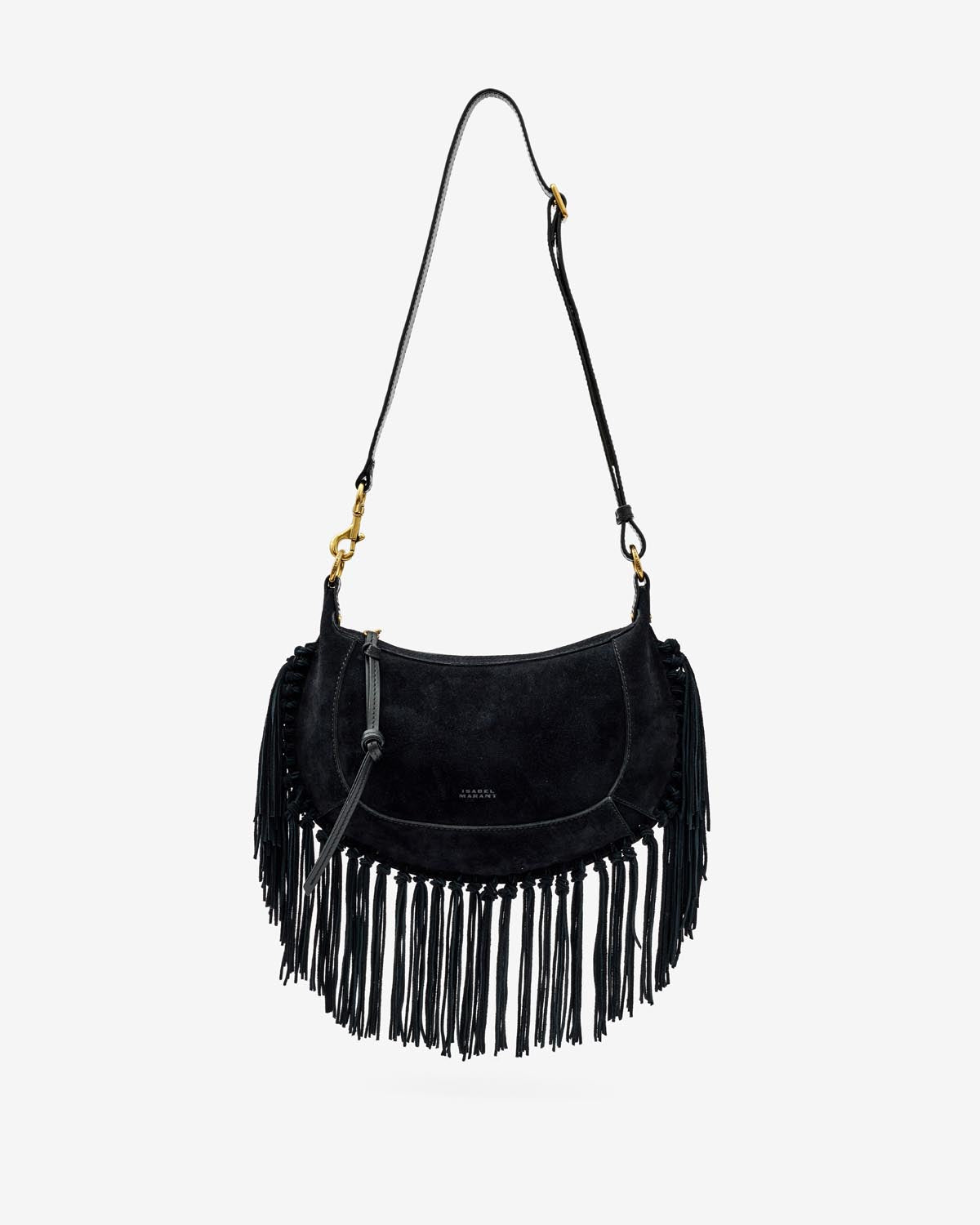 Oskan Moon Bag Woman black | ISABEL MARANT Official online store