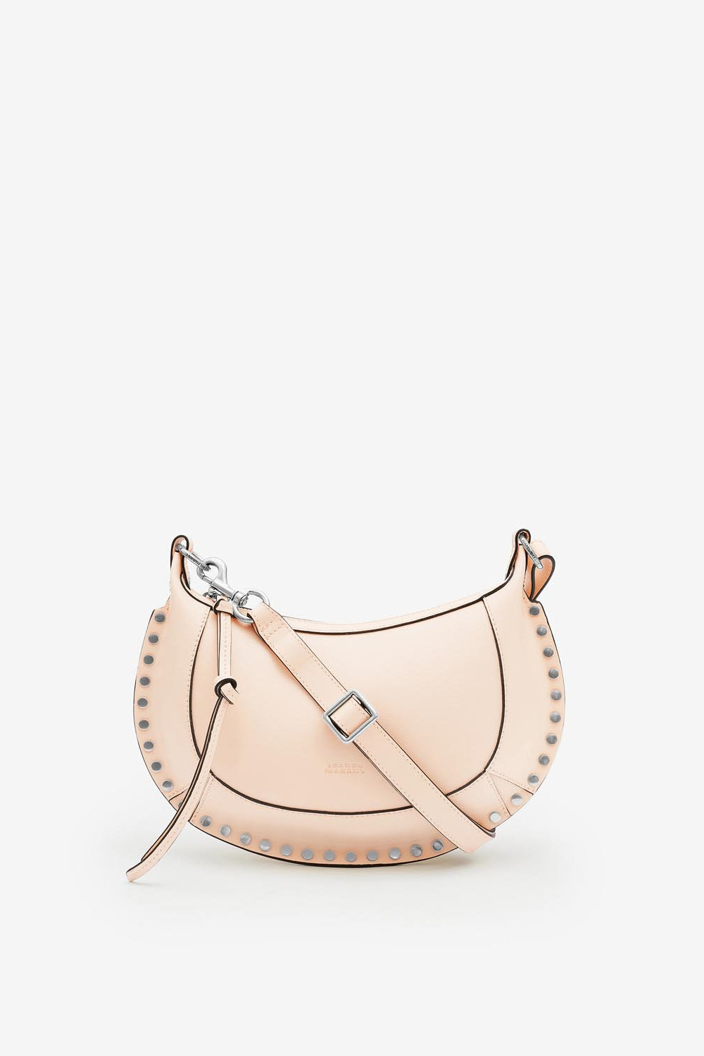 Oskan moon borsa a spalla in pelle - Soft pink - Woman - 1