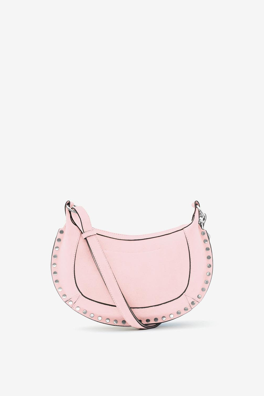 Oskan moon borsa a spalla in pelle - Light pink - Woman - 3