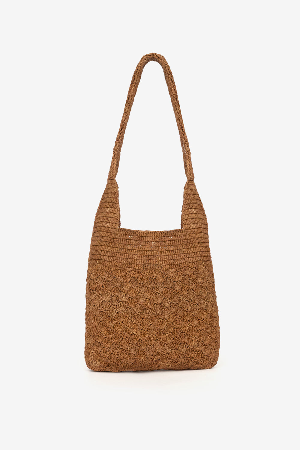 Sac praia small en raphia - Marron - Woman - 2