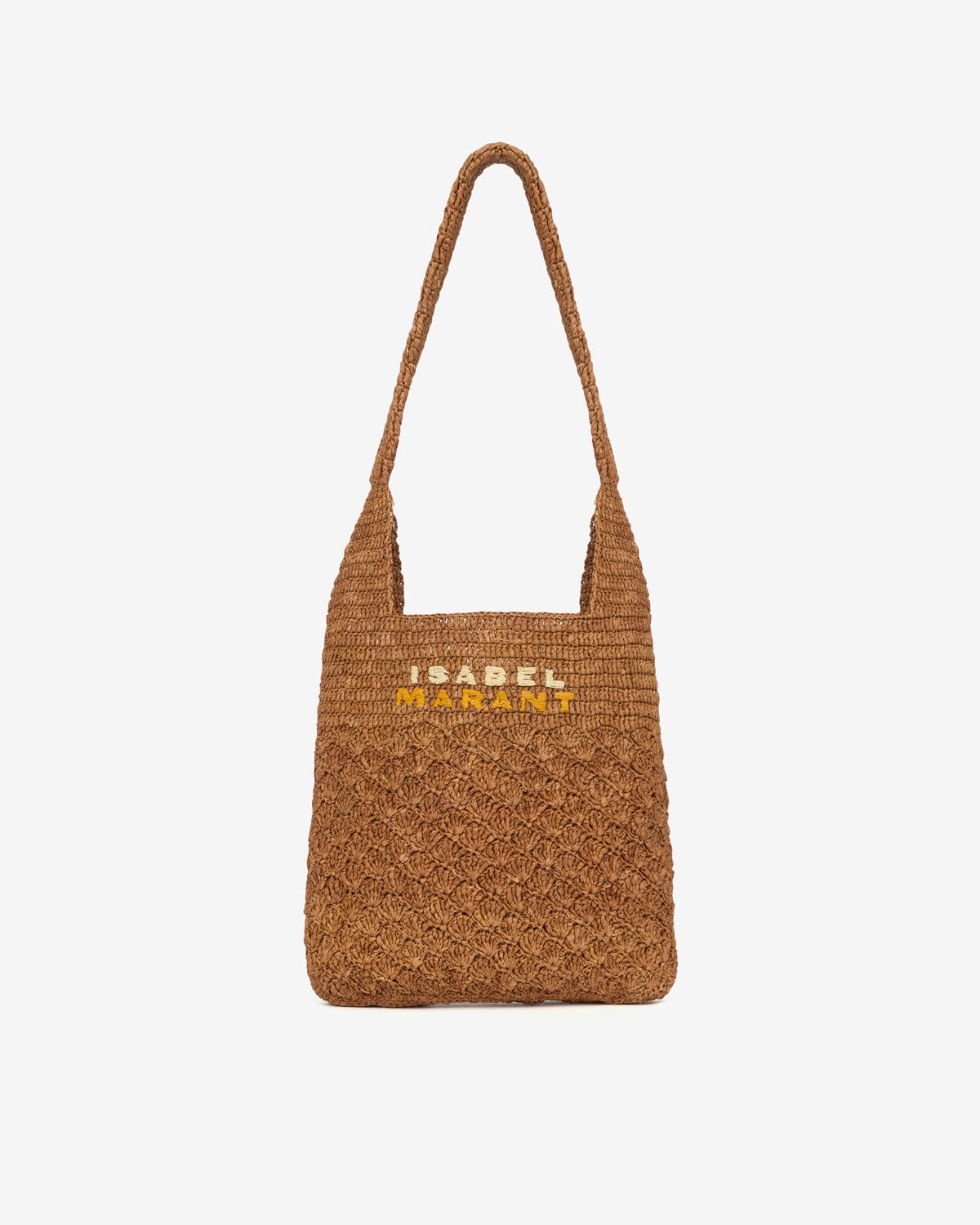 Praia small raffia bag - Brown - Woman - 1
