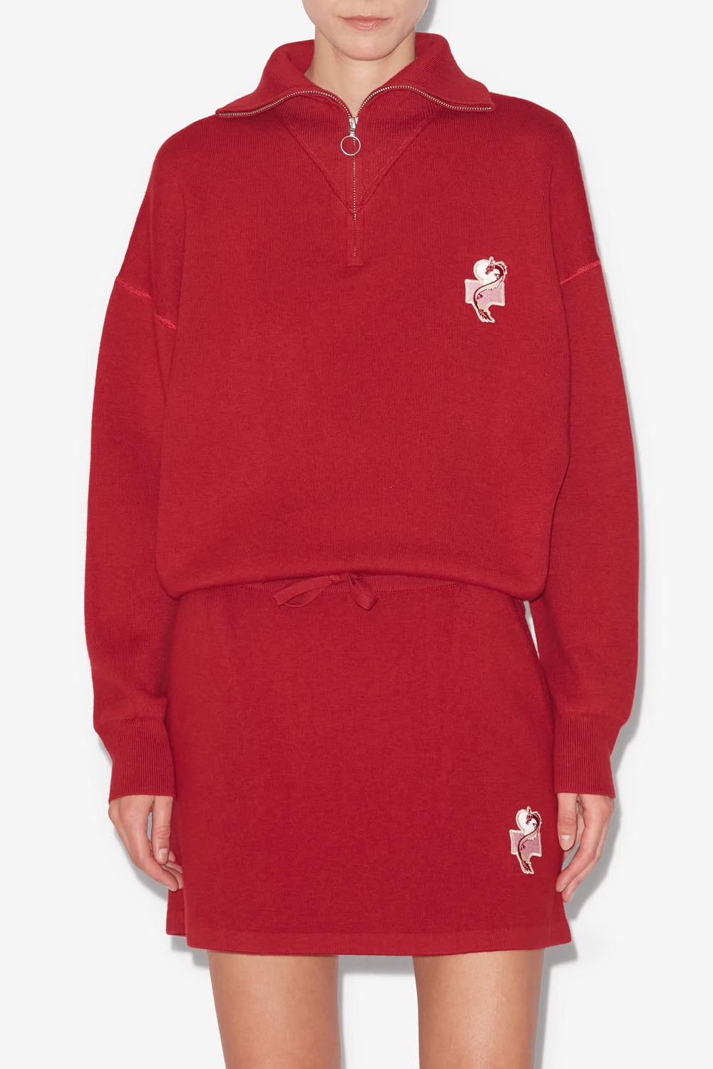 Azra sweater - Red - Woman - 3