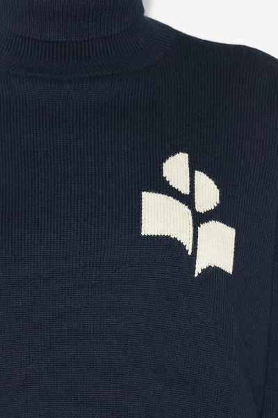 Pull nash col roulé à logo - Nuit - Woman - 6