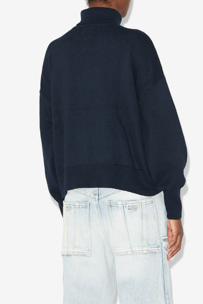 Pull nash col roulé à logo - Nuit - Woman - 10