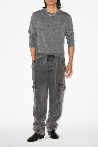 Pull basile - Noir délavé - Man - 2