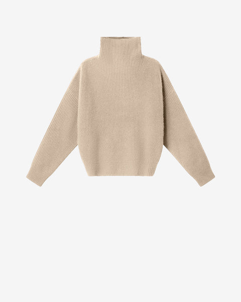 BROOKE SWEATER Woman beige | ISABEL MARANT Official online store