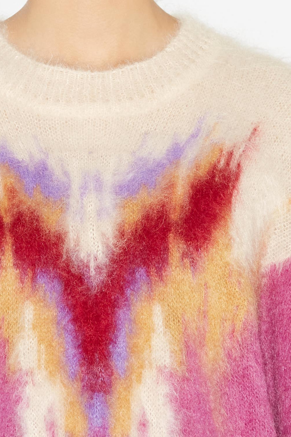 Eleana mohair sweater - Fuchsia - Woman - 3