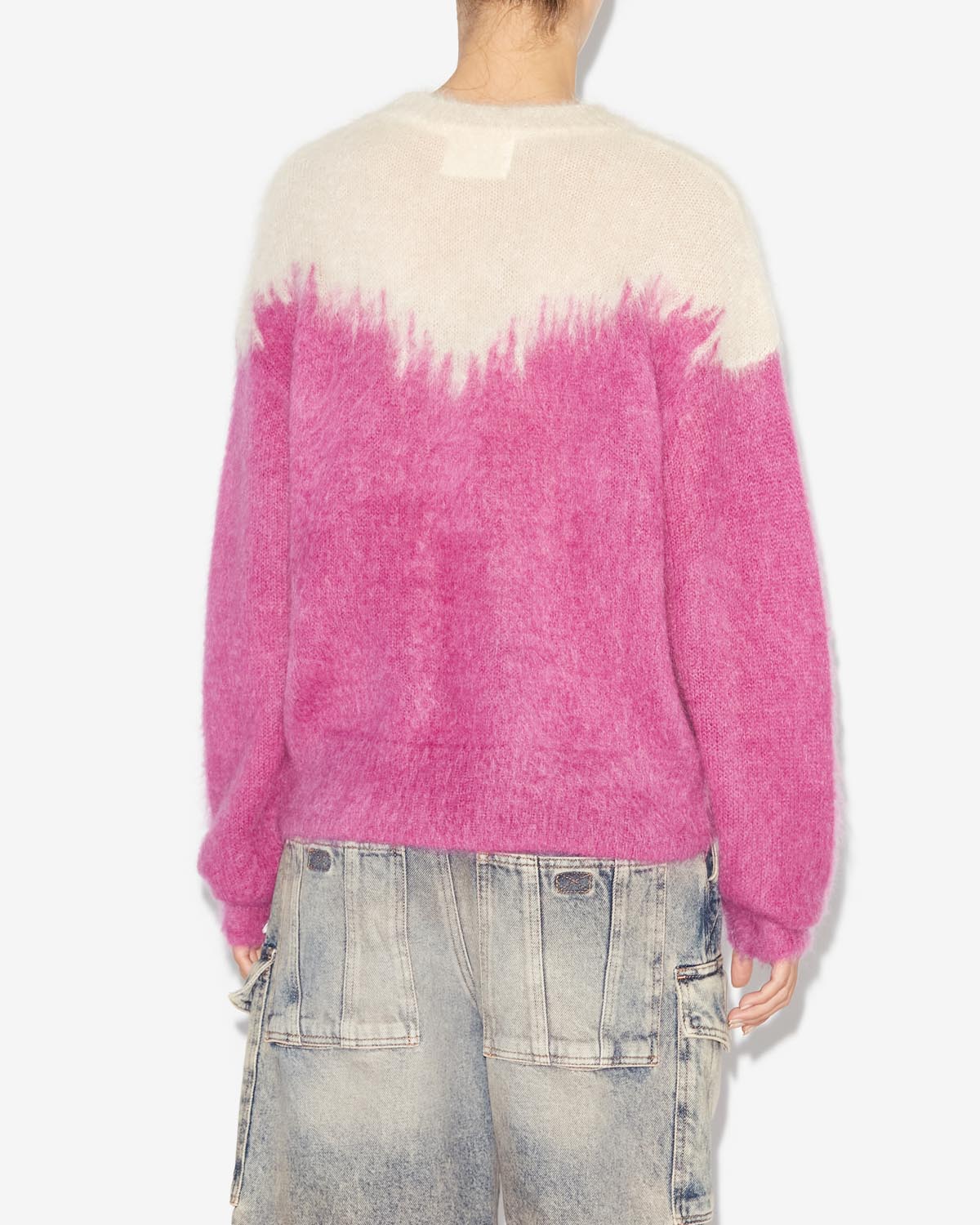 Pull en mohair eleana - Rose fuschia - Woman - 4