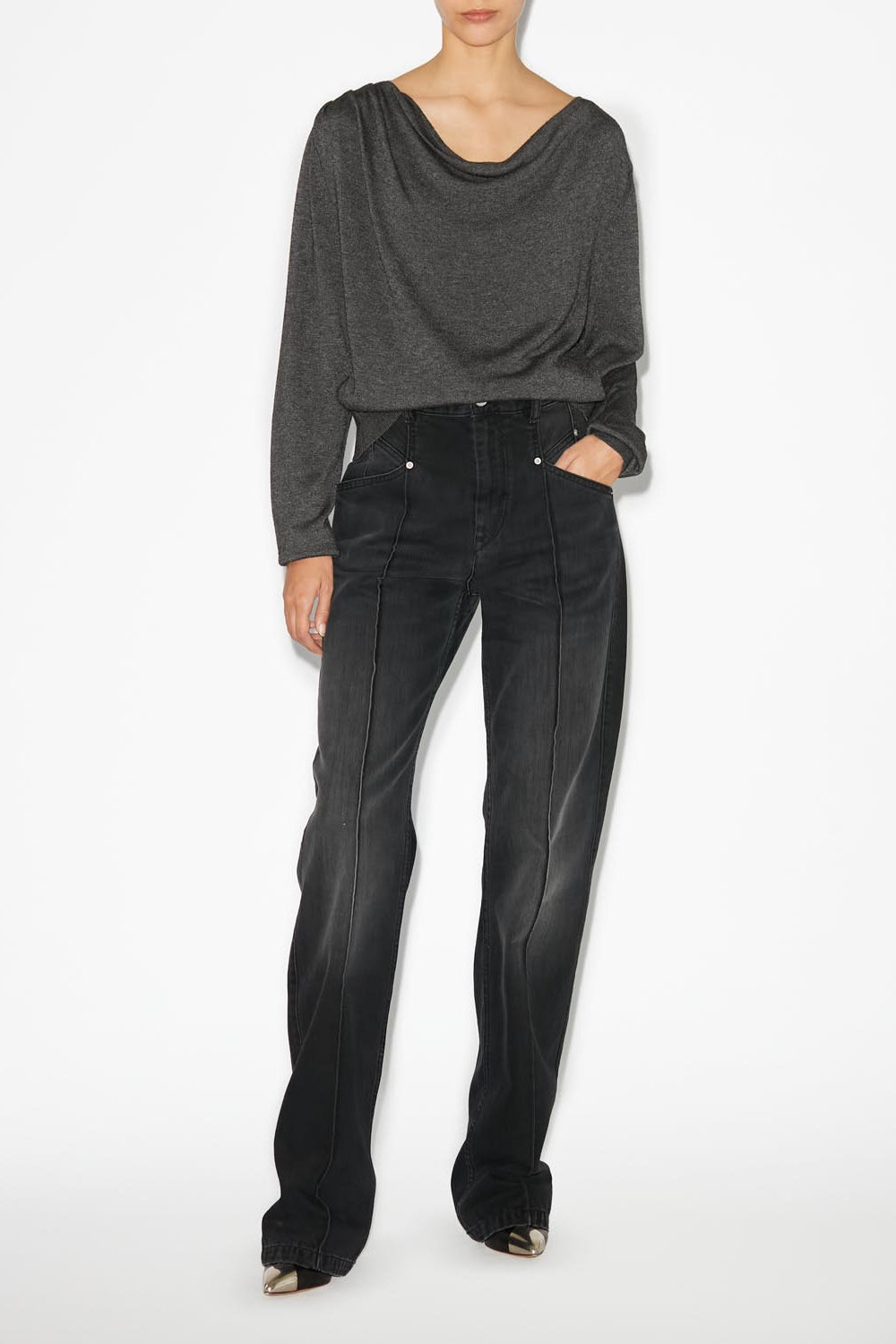 Kristen pullover - Anthracite - Woman - 2