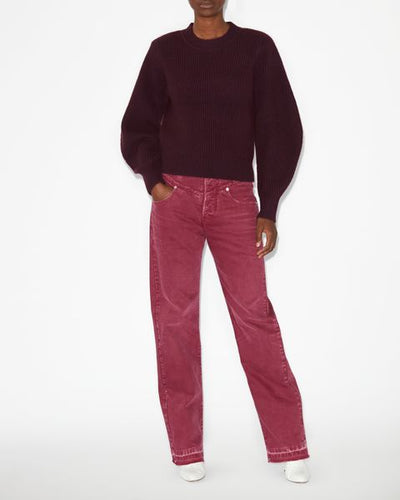 Pull loreya - Prune - Woman - 2