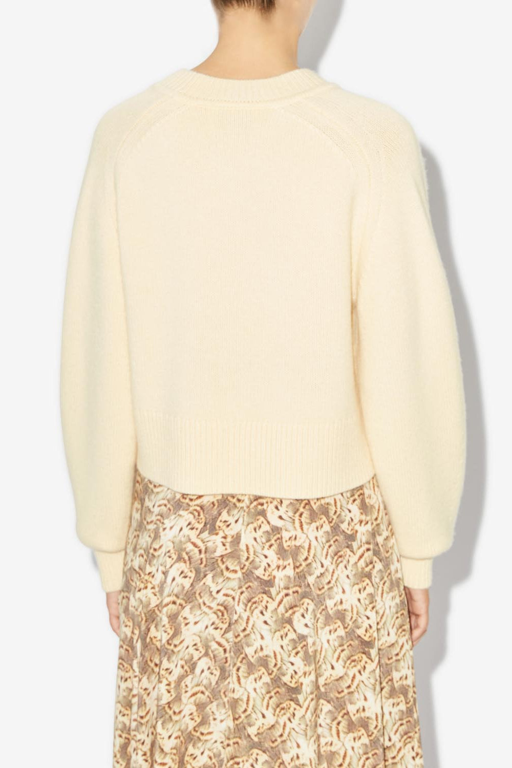 Leandra cashmere sweater - Pollen - Woman - 5