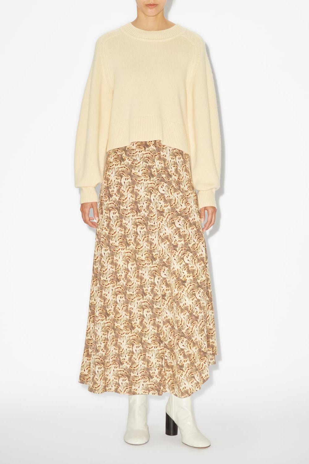 Leandra cashmere sweater - Pollen - Woman - 2