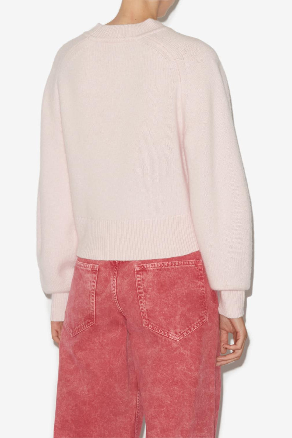 Leandra cashmere sweater - Light pink - Woman - 5