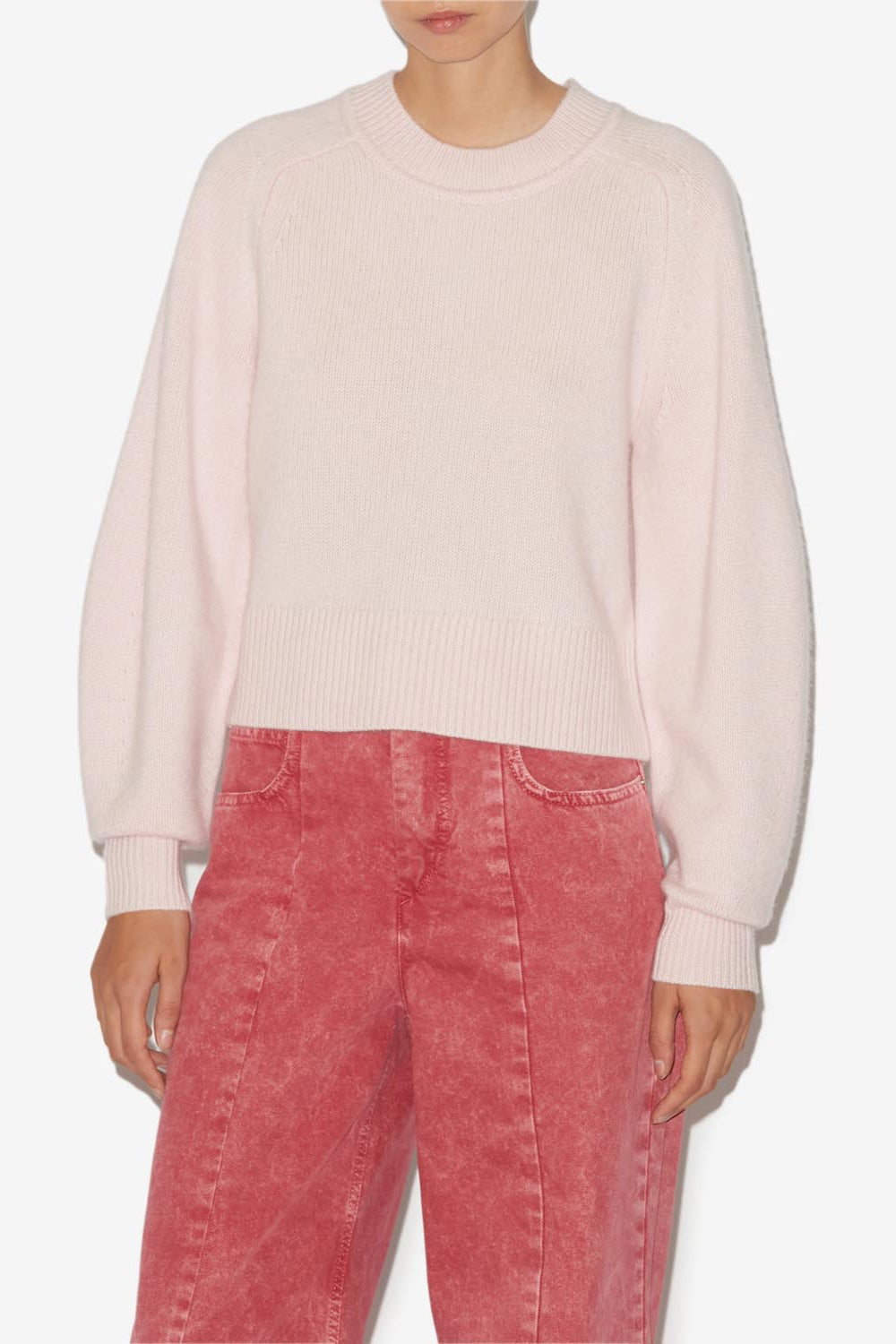 Leandra cashmere sweater - Light pink - Woman - 4