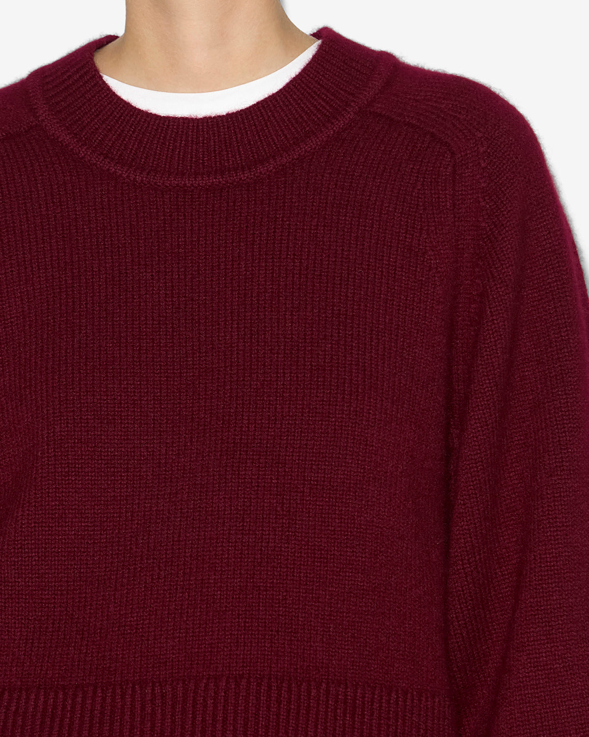 Leandra sweater Woman Burgundy 2