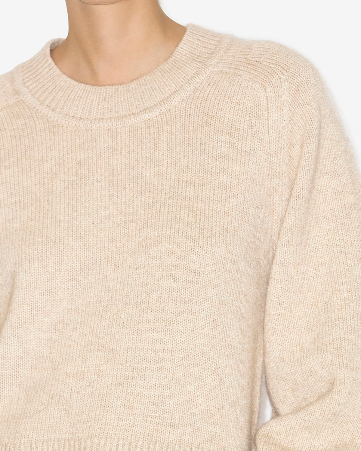 Leandra メリノウール＆カシミヤ セーター - Light beige - Woman - 2