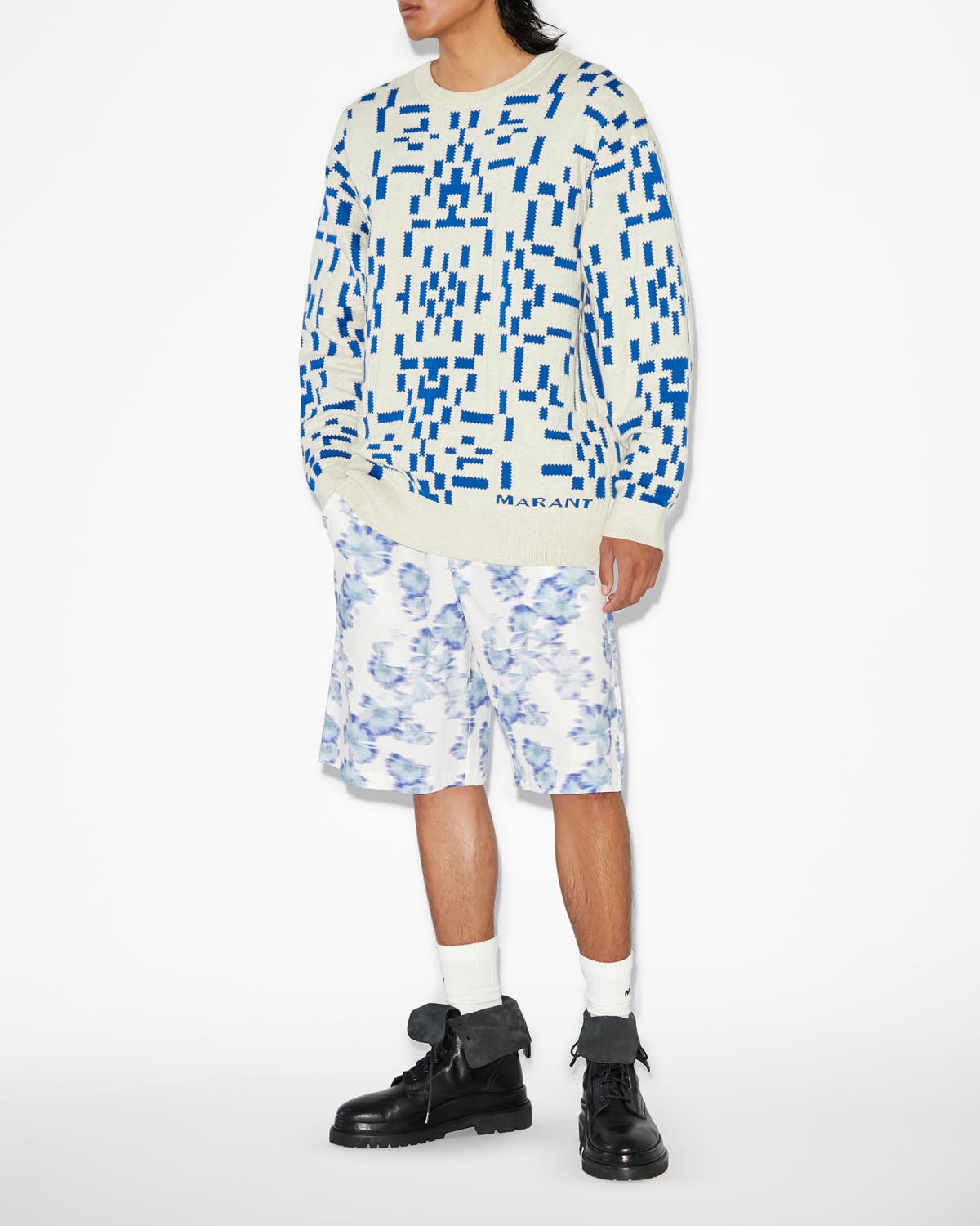 Baltimi sweater - Blue - Man - 1