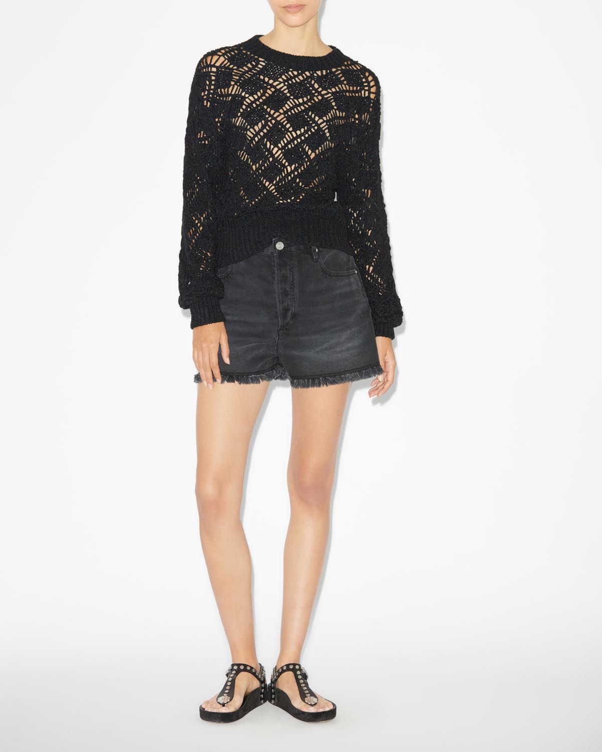 Joey pullover - Nero - Woman - 1