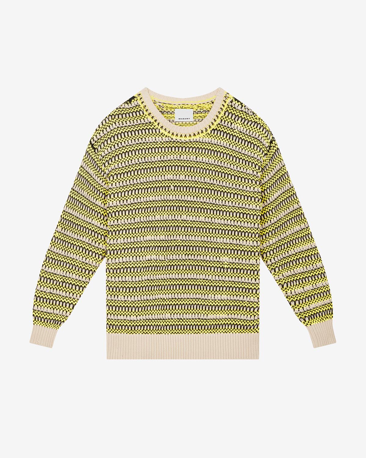 Pull hank - Jaune - Man - 5