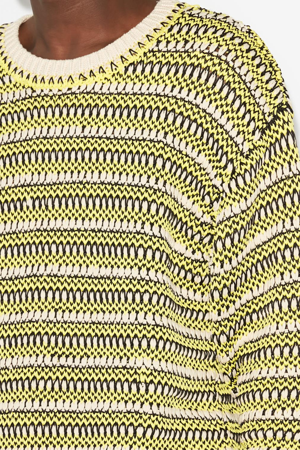 Pull hank - Jaune - Man - 3