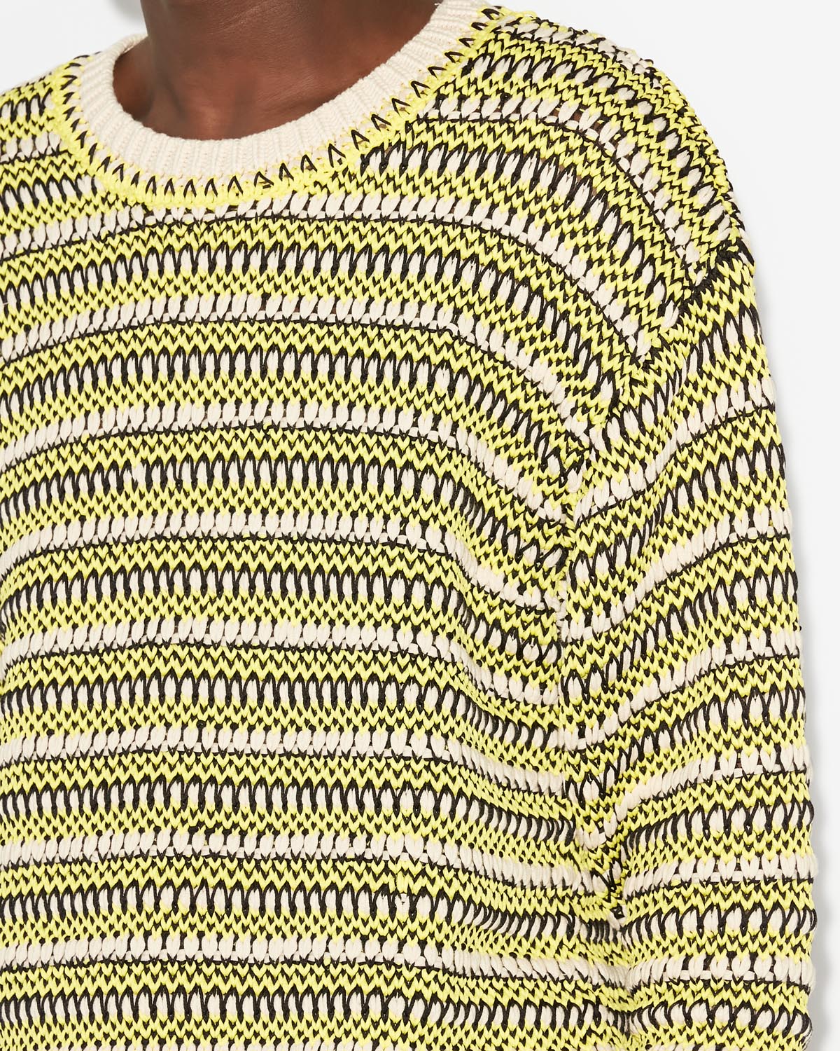 Pull hank - Jaune - Man - 2