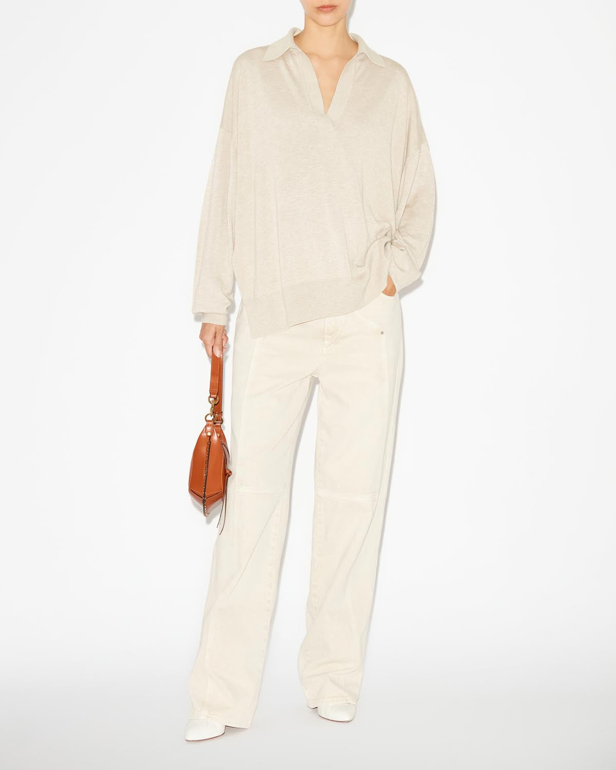 Galix 스웨터 - 베이지색 - Woman - 1