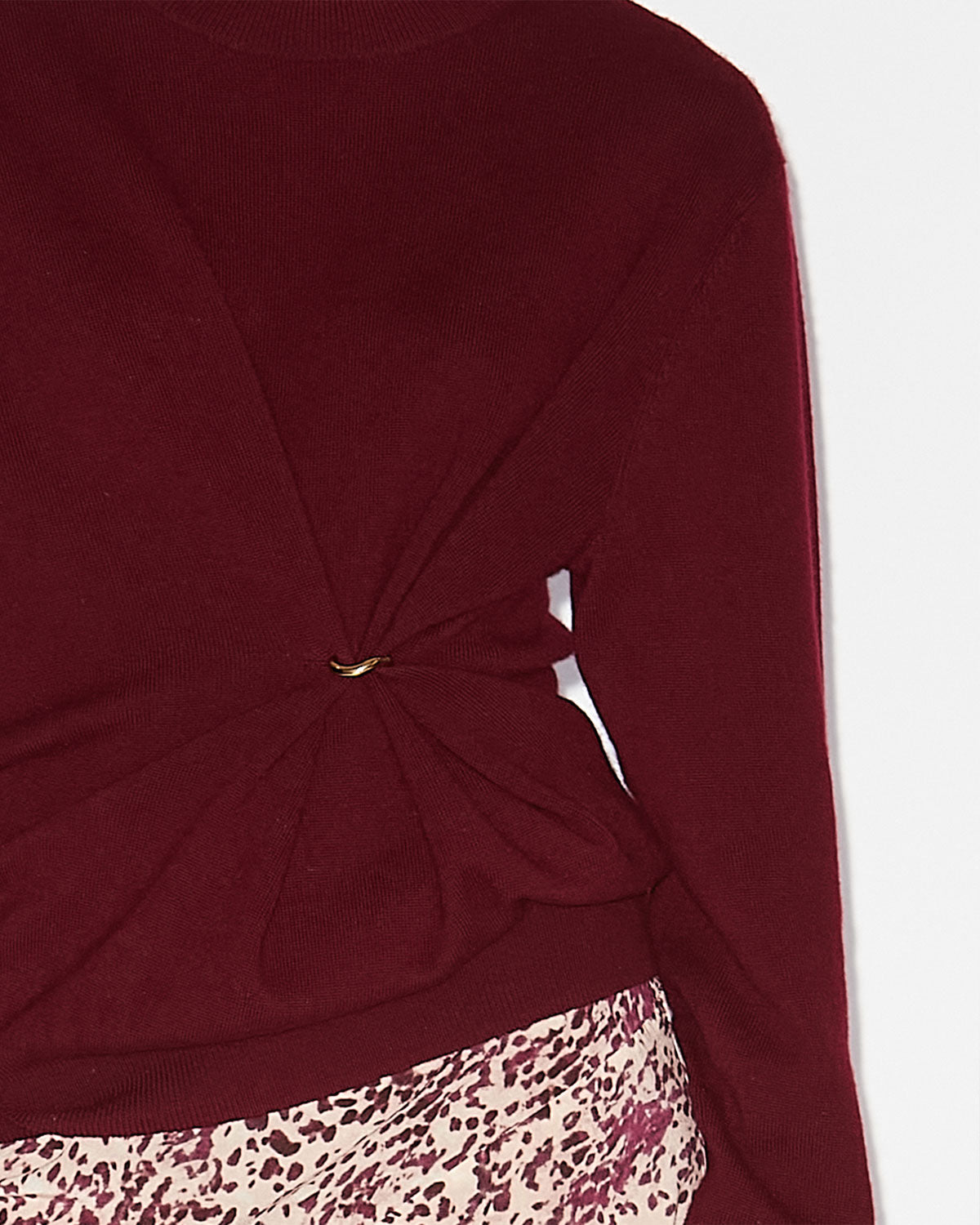 Maglione ilaria Woman Bordeaux 4