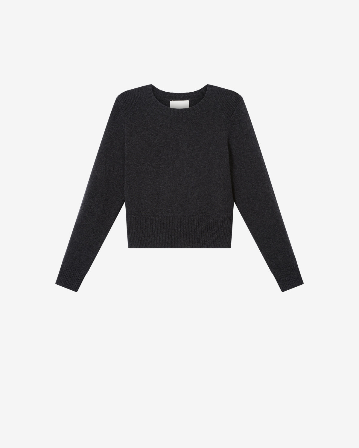 Cornelia wool sweater Woman dark gray | ISABEL MARANT Official
