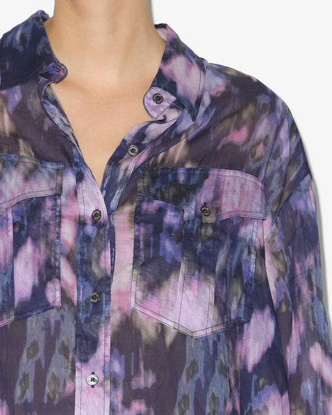 ELIANE DRESS Woman purple-lilac | ISABEL MARANT Official