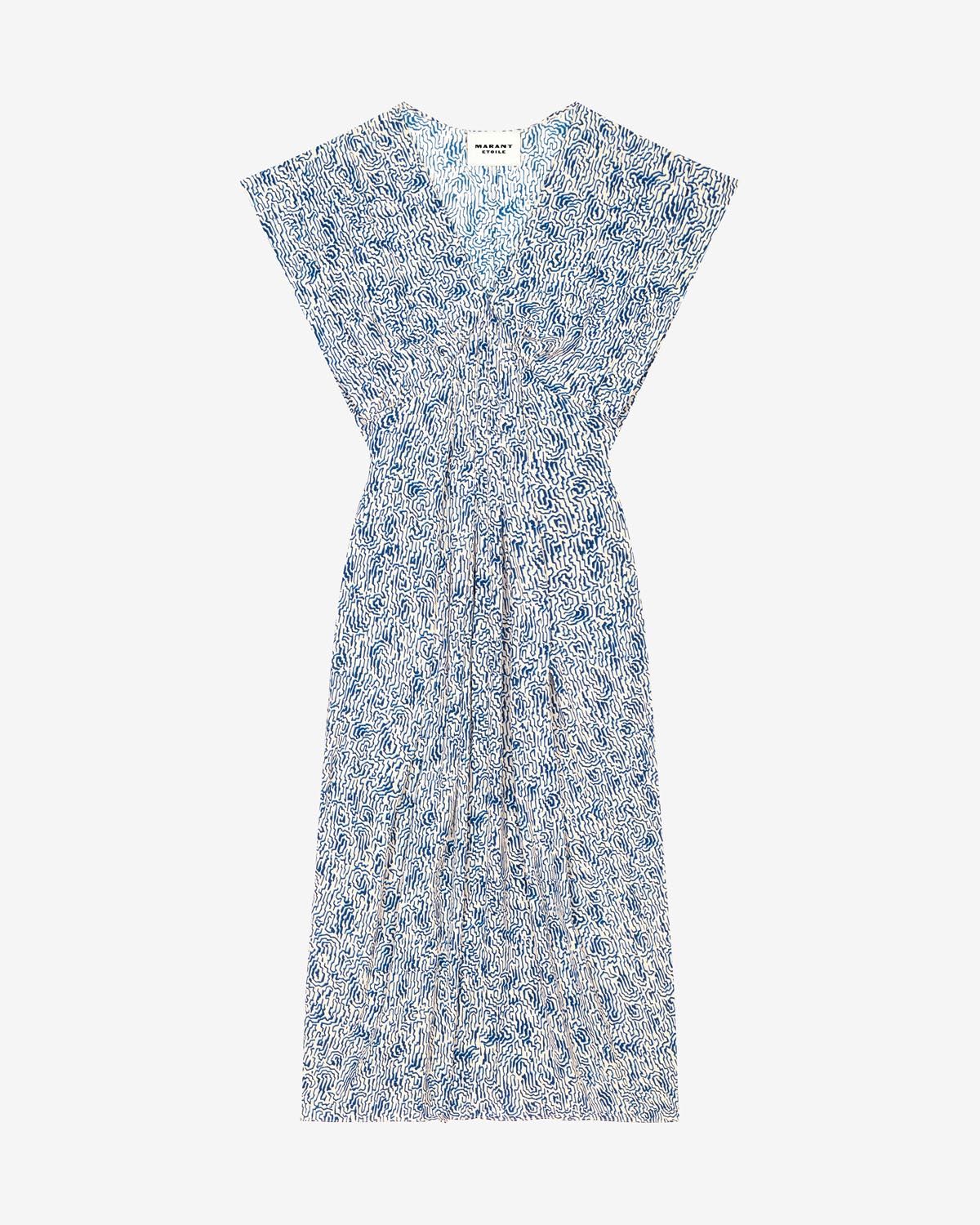 Robe midi imprimée epolia - Bleu - Woman - 4