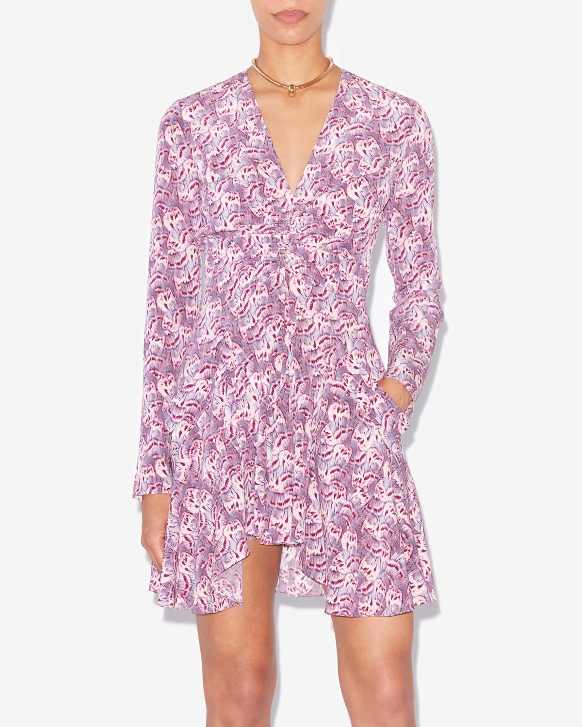 Usmara dress - Mauve - Woman - 3